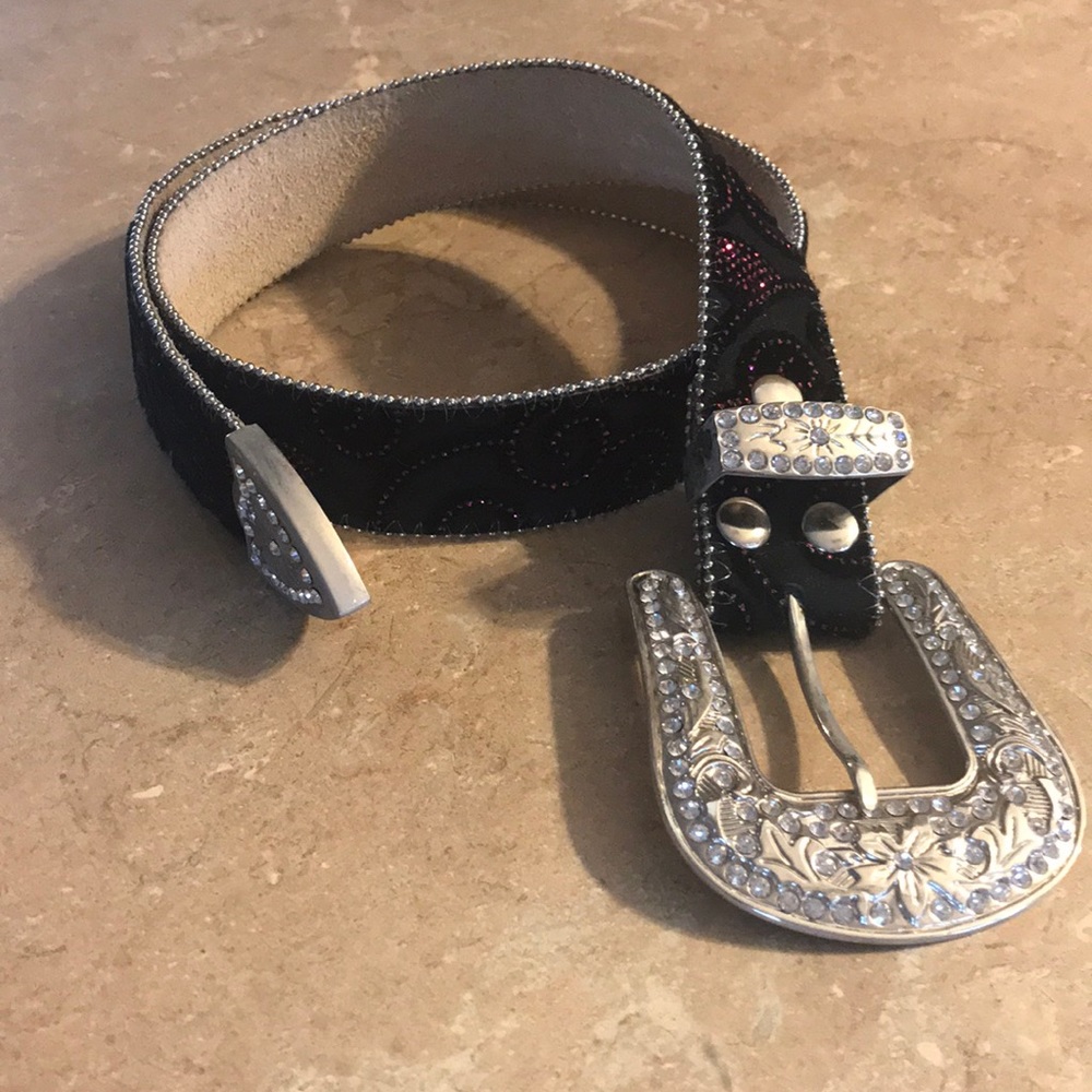 Rhinestone belt